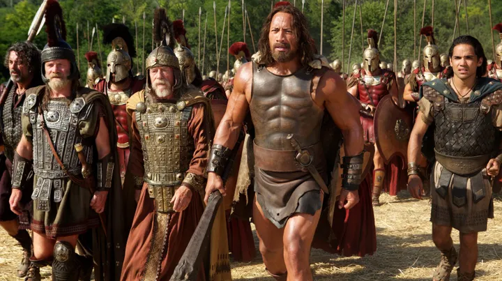 hercules dwayne johnson john hurt