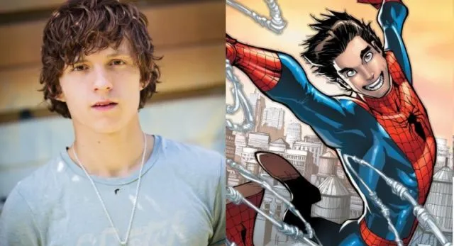 holland as spider man haeder