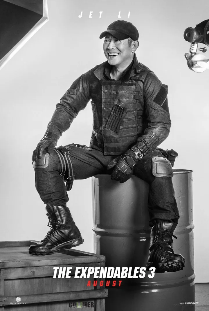 jet li the expendables 3 poster