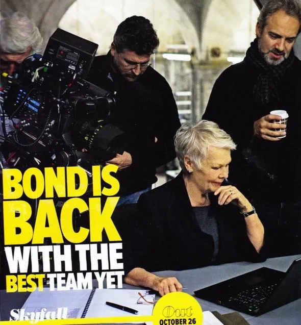 judi dench in skyfall