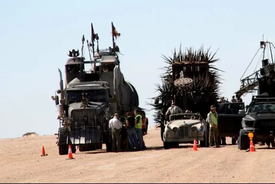 mad max fury road on location