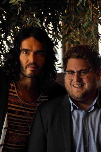 russel brand en jonah hill