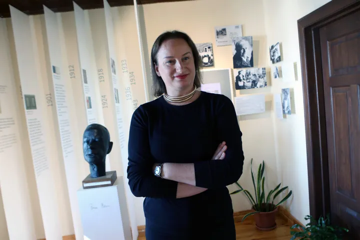 Įstaigos „Neringos muziejai“ direktorė L. Motuzienė./M. Patašiaus nuotr.