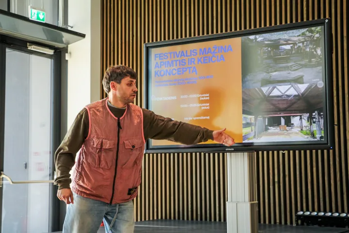 Diskusija apie festivalį ant bangos (S. Igoninaitės nuotr.)