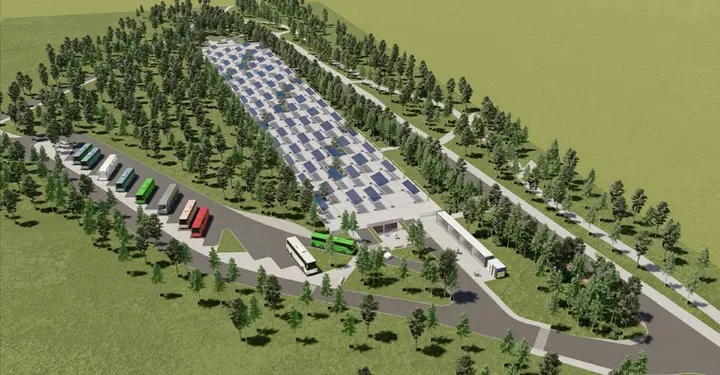 Daugiaaukščio garažo projektas Nidoje&nbsp;
