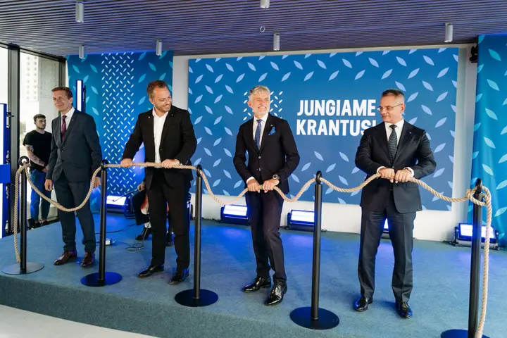 Atidarytas naujasis „Smiltynės perkėlos“ terminalas