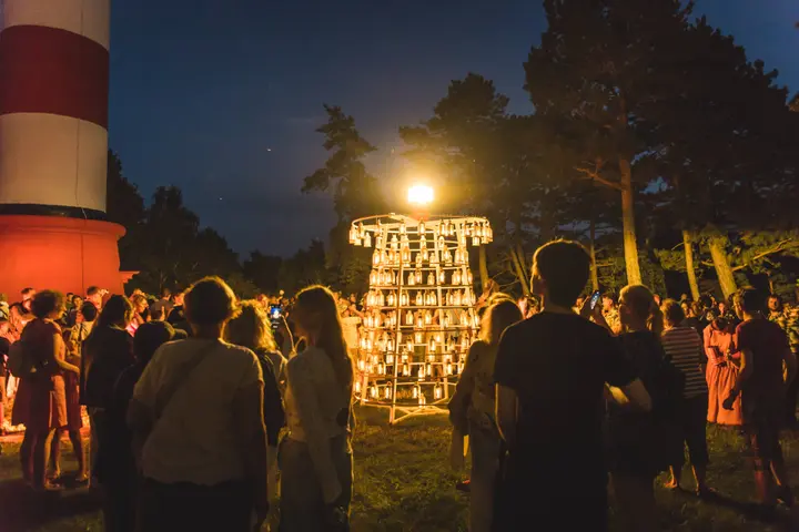 „Laisvės švyturių naktis“ Nidoje, 2025 m. / Organizatorių nuotr.