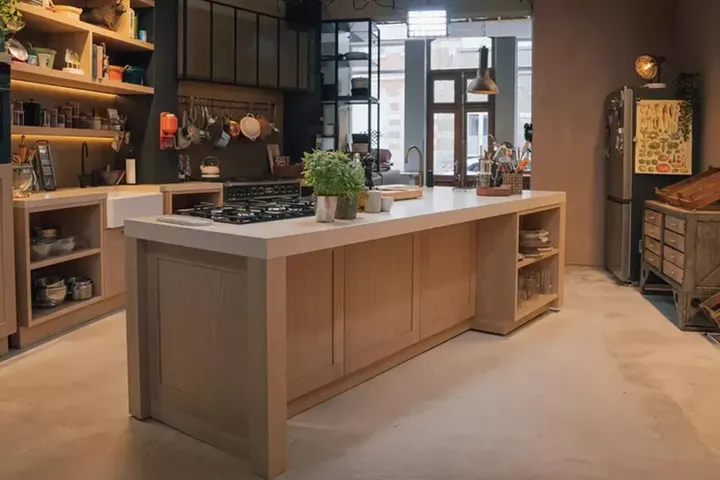 Het nieuwe decor van 'Dagelijkse kost', Bron: VRT