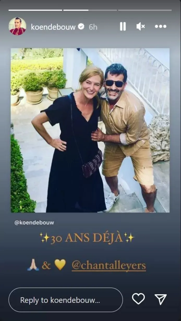 Bron: Instagram Stories (@koendebouw)