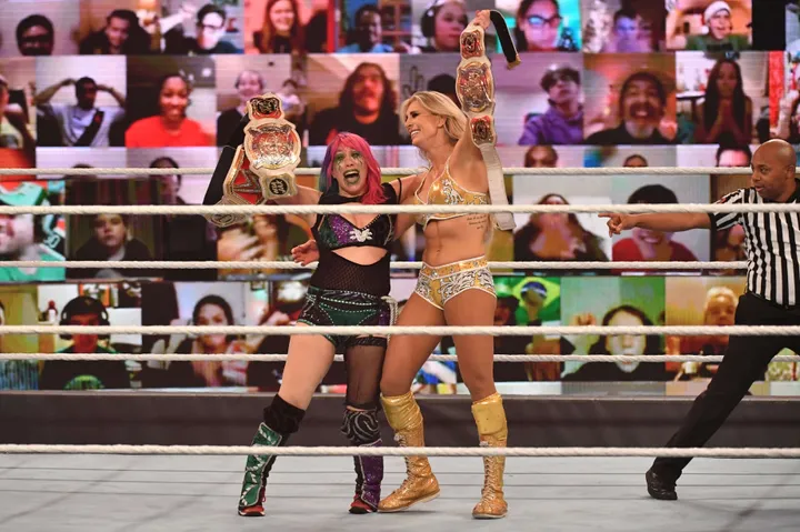 asuka charlotte wwe tlc2020