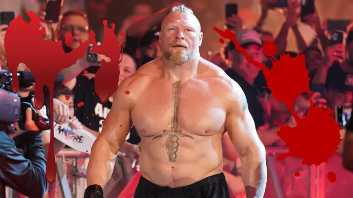 wwe blut brock lesnar