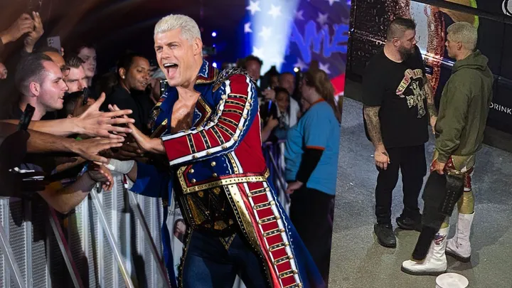 Von der Freundschaft zwischen Cody Rhodes und Kevin Owens ist nicht mehr viel übrig...