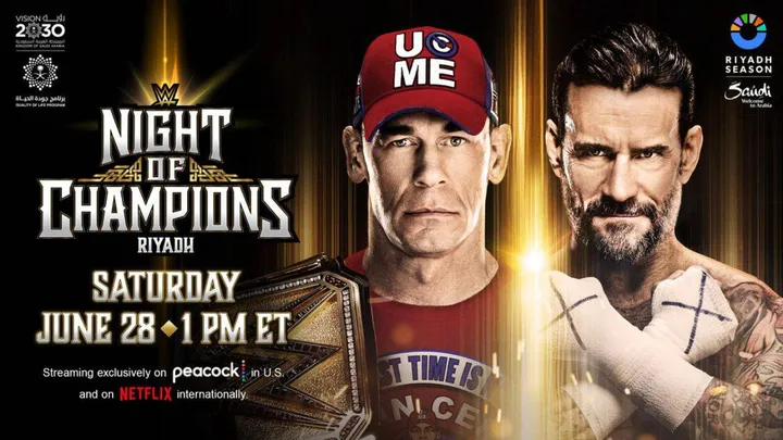 wwe night of champions 2025 cena punk