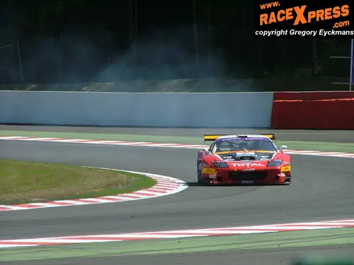 Ferrari 575 in de problemen