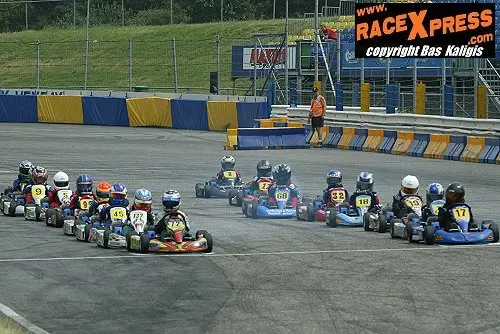 Groot startveld Mini Juniors