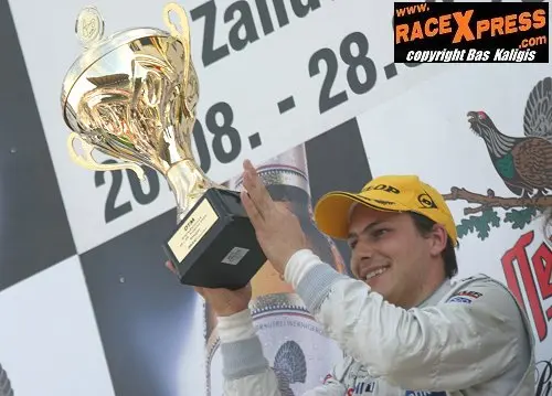 Gary Paffett Happy winner DTM Zandvoort 2005