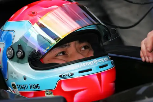 Jiang Tengyi, de 20 jarige coureur voor China