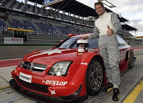 Jos in DTM taxi