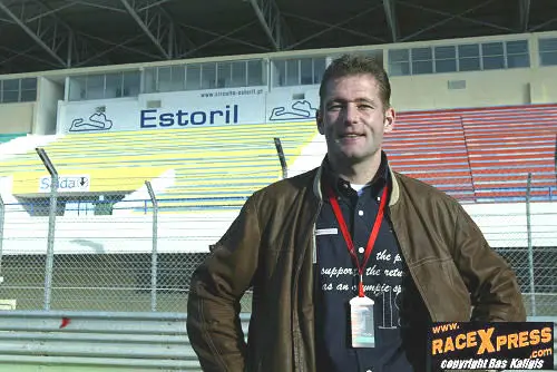 Jos Verstappen niet blij op Estoril