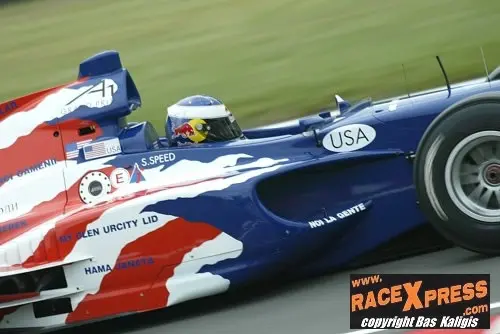 De snelle Scott Speed, wel geluk in Duitsland?