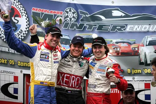 Equipe Koster/Koster/Sanders op het podium !
