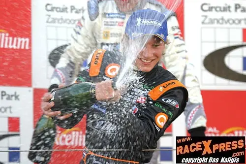Champagne douche na zege