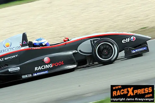 Chris van der Drift in actie