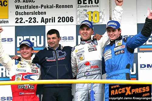 Chris van der Drift bovenaan het podium!