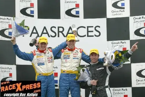 Het podium!