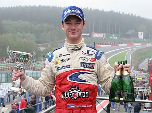 Xavier Maassen erg blij !