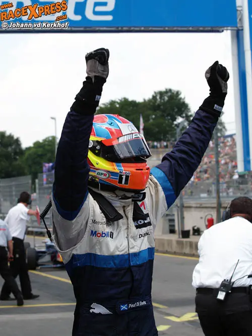 race winnaar Paul di Resta 