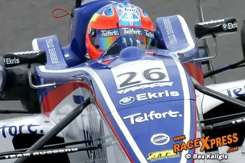 Giedo van der Garde in actie