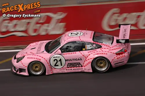Rudi Penders zorgde voor een opvallende livery en werd 5e