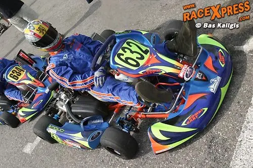 Pieter Scheefhals op Kombikart DD2