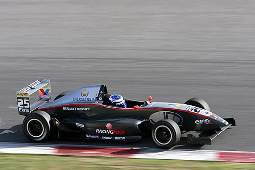 Chris van der Drift kwam net te kort, maar wel beste rookie Formule Renault 2L 2006