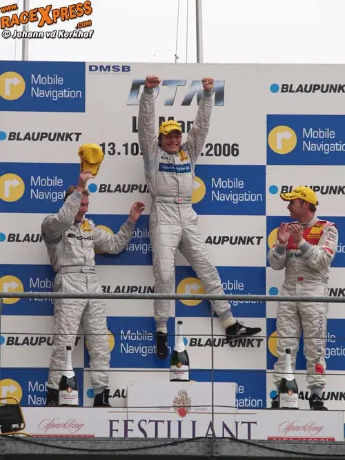 DTM-podium Le Mans