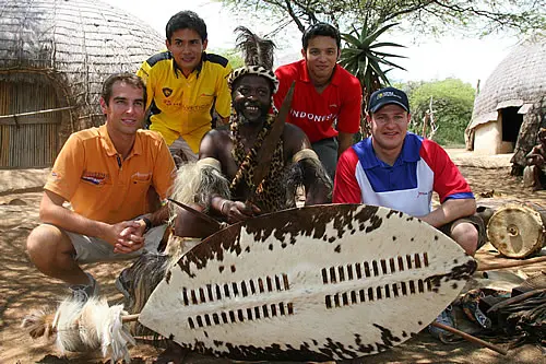 Jeroen Bleekemolen (Nederland), Alex Yoong (Maleisië), Zulu, Moreno Soeprapto (Singapore) en Tomas Enge (Tsjechië)