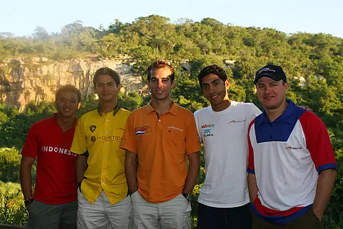 Moreno Soeprapto (Singapore), Alex Yoong (Maleisië), Jeroen Bleekemolen (Nederland), Salvador Duran (Mexico) en Tomas Enge (Tsjechië