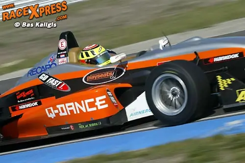 Renger van der Zande in actie