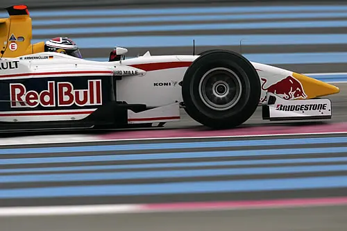 Michael Ammermuller ging niet hard met zijn Arden GP2 bolide