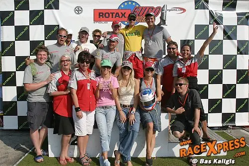 PDB Belgium succes in EK Rotax Max