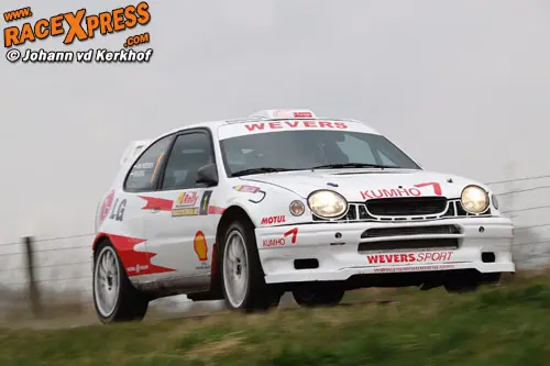 Erik Wevers in actie