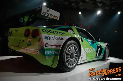 Achterkant van de Z06