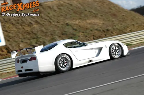 GS Dodge Viper GT in actie op Circuit Zolder