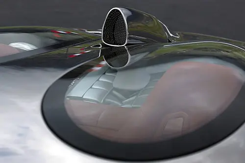 Double Bubble op de Spyker C12 Zagato