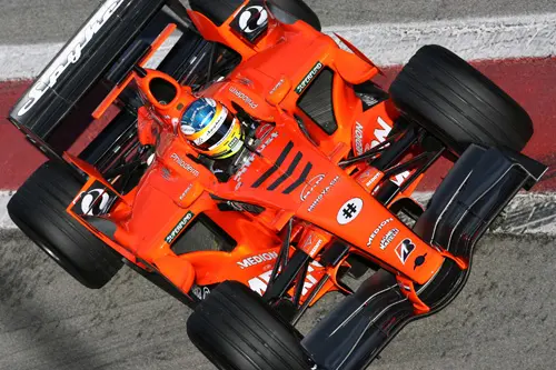 Adrian Sutil in actie