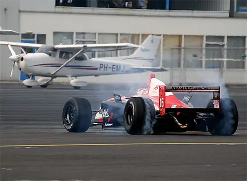 Xavier Maassen in actie