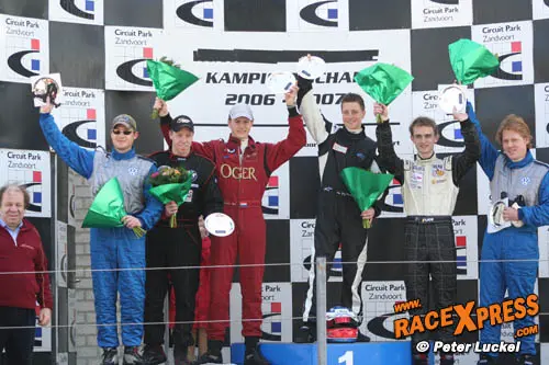 Podium van race 2
