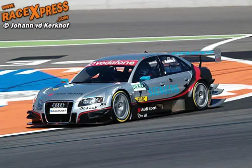 Winkelhock met de Siemens Audi A4 DTM
