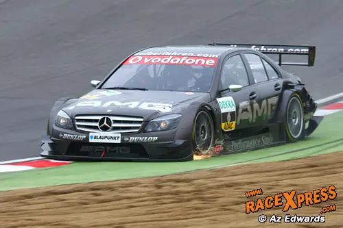 Mika Häkkinen pakt Pole op Brands Hatch